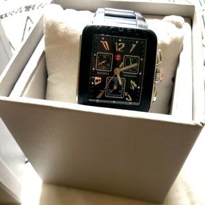 Michele Sport Deco Watch (Black)